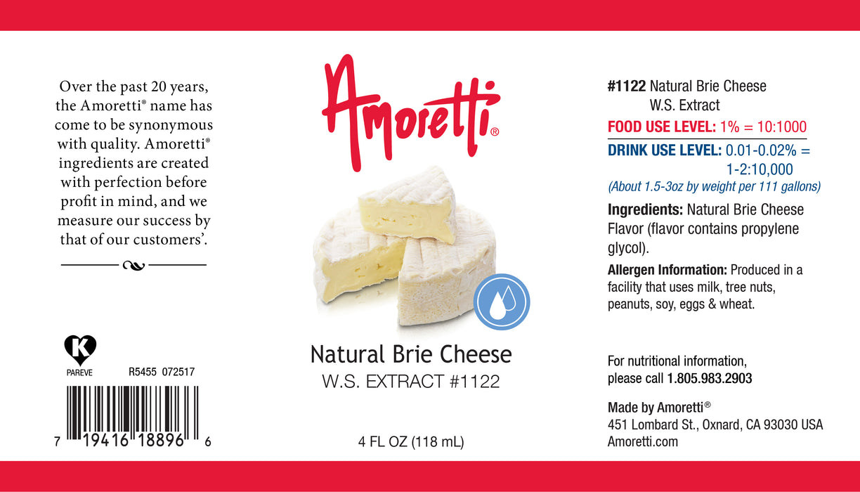 Natural Brie Cheese Extract Water Soluble
