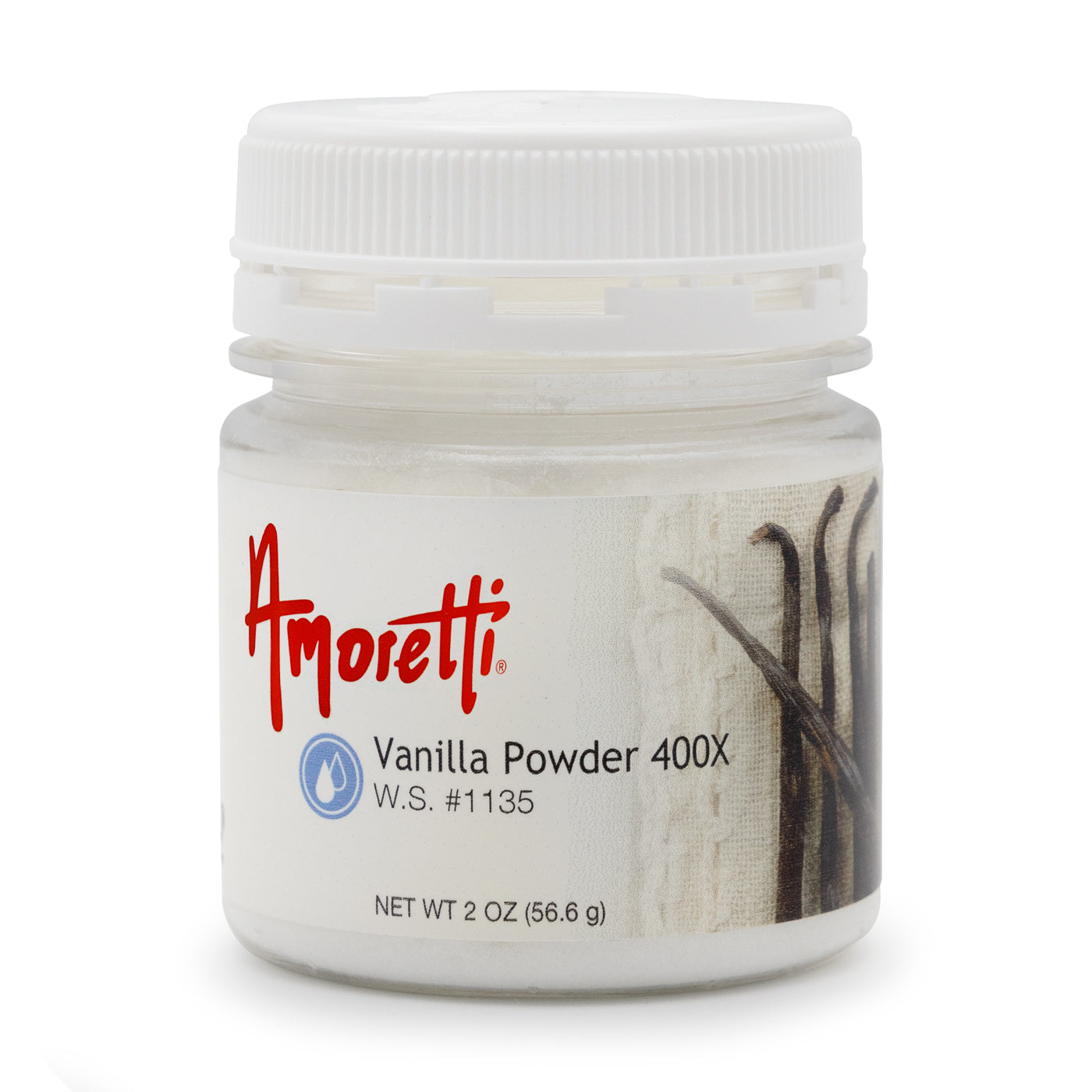 Vanilla 400X Powder Water Soluble — Amoretti