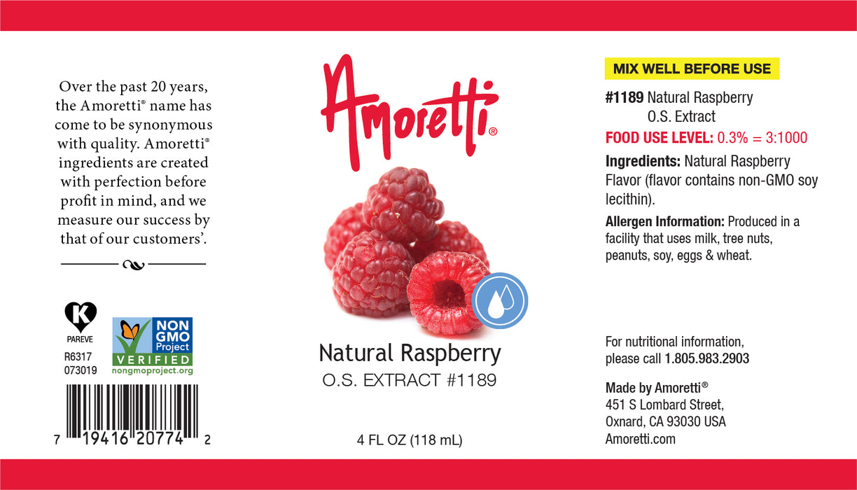 Raspberry Extract Natural Oil Soluble