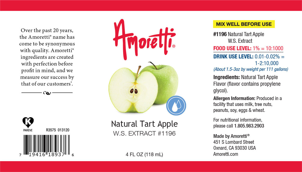 Natural Tart Apple Extract Water Soluble
