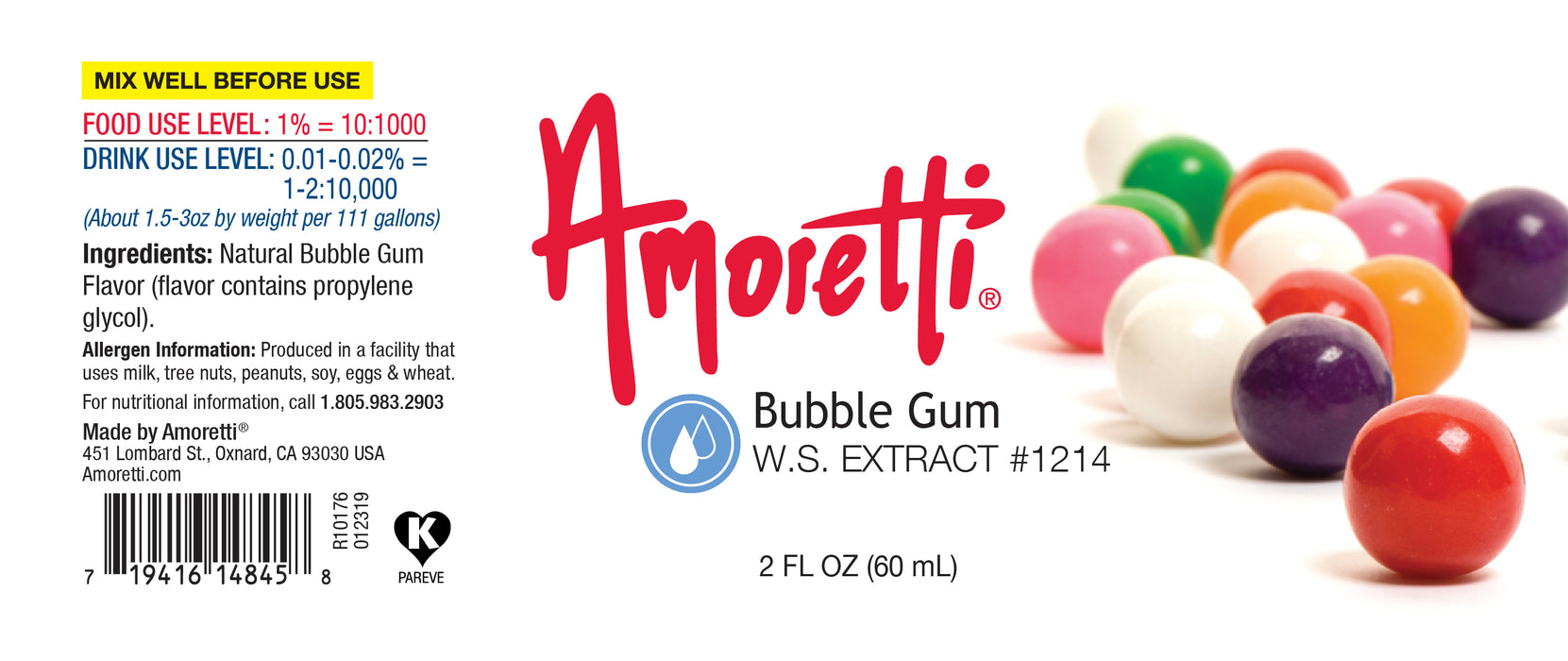 Bubble Gum Extract Water Soluble