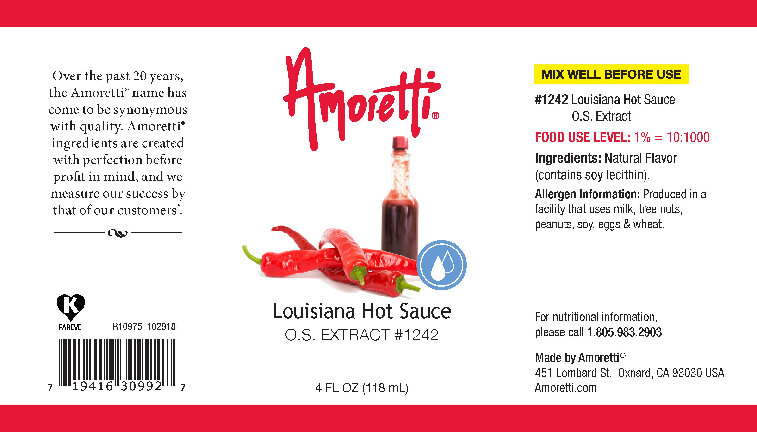 Louisiana Hot Sauce Edible Perfume Spray — Amoretti