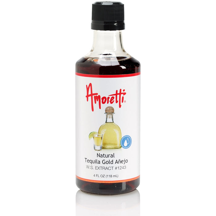 Amoretti Natural Tequila Gold Anejo Extract W.S.