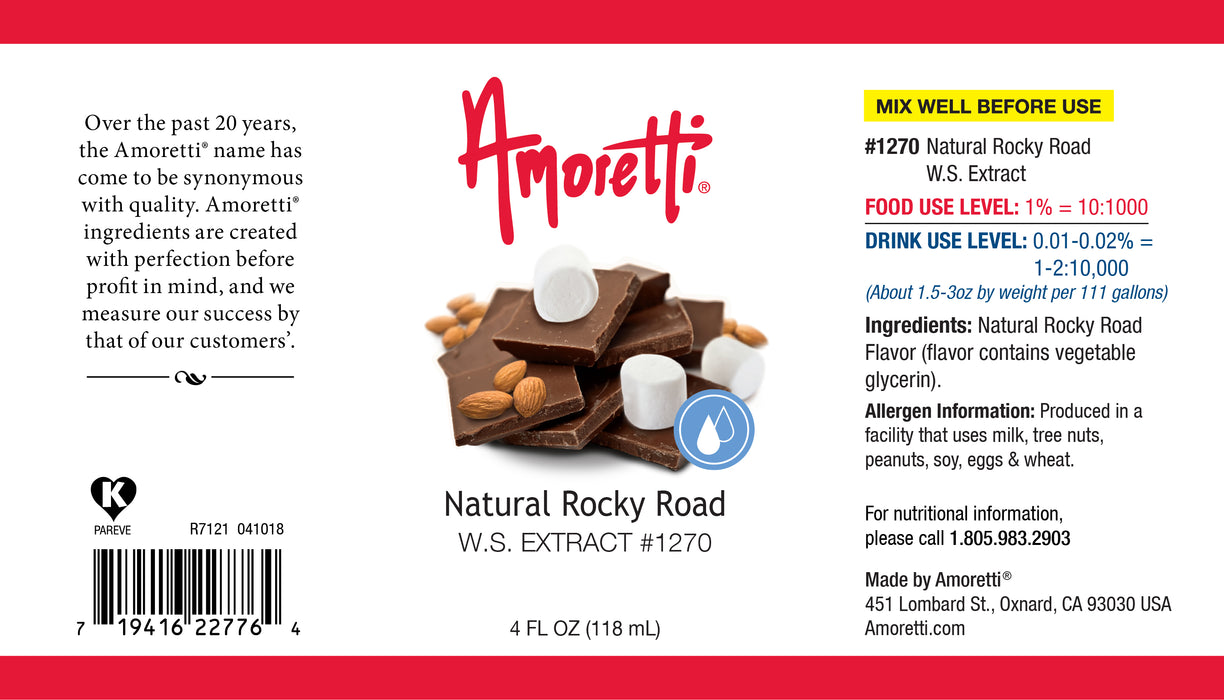 Natural Rocky Road Extract Water Soluble