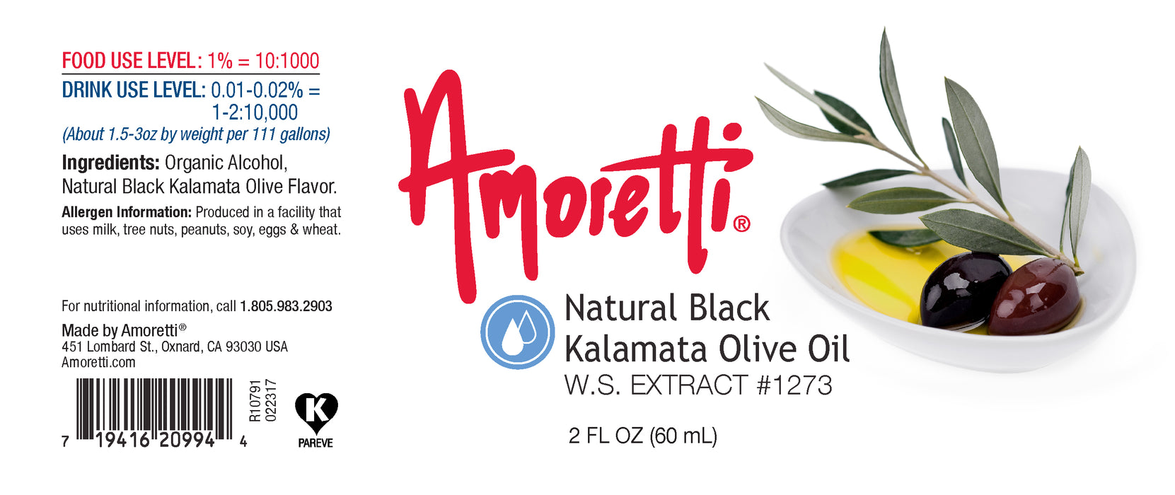 Organic Black Kalamata Olive Oil Extract Water Soluble