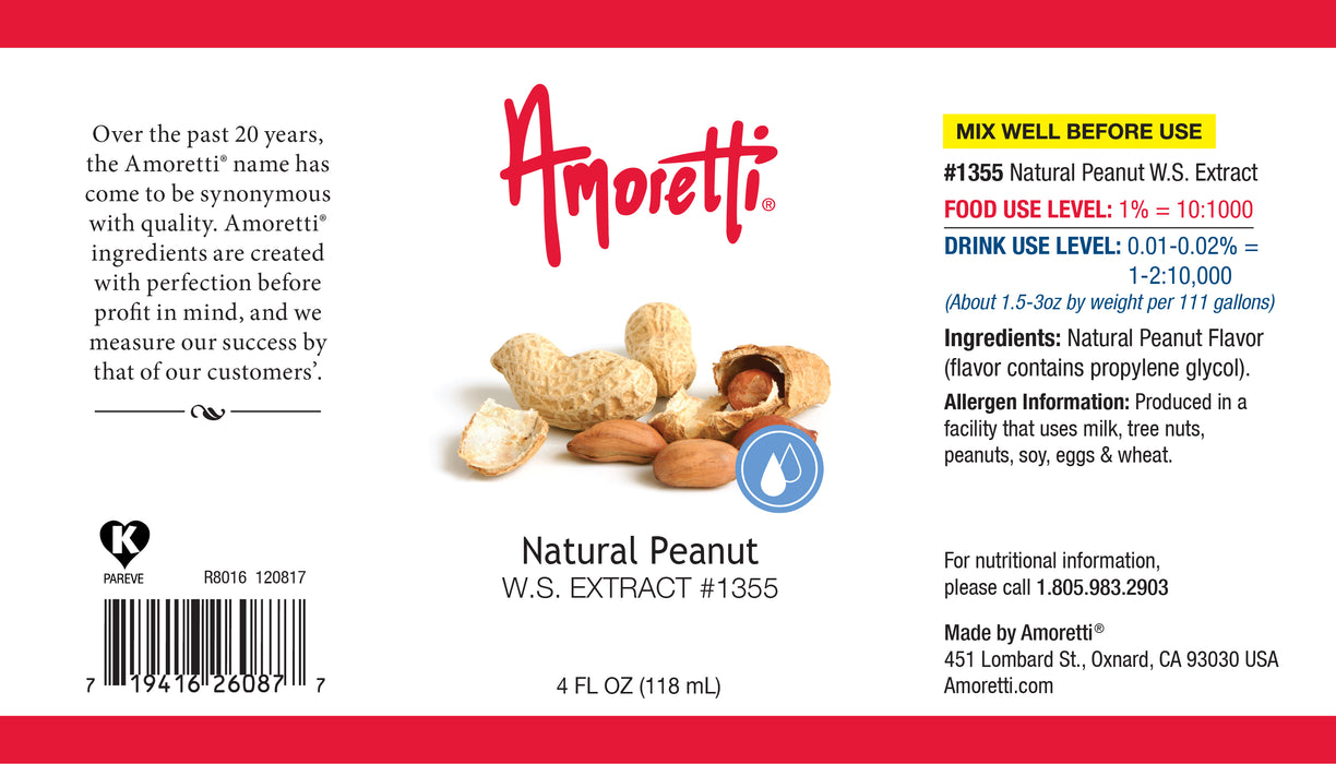 Natural Peanut Extract Water Soluble
