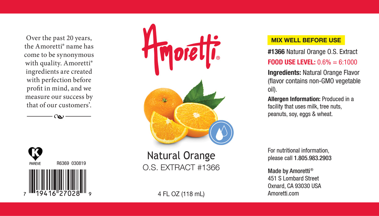 Natural Orange Extract Oil Soluble