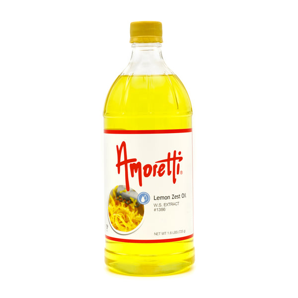 Lemon Zest Oil Extract Water Soluble — Amoretti