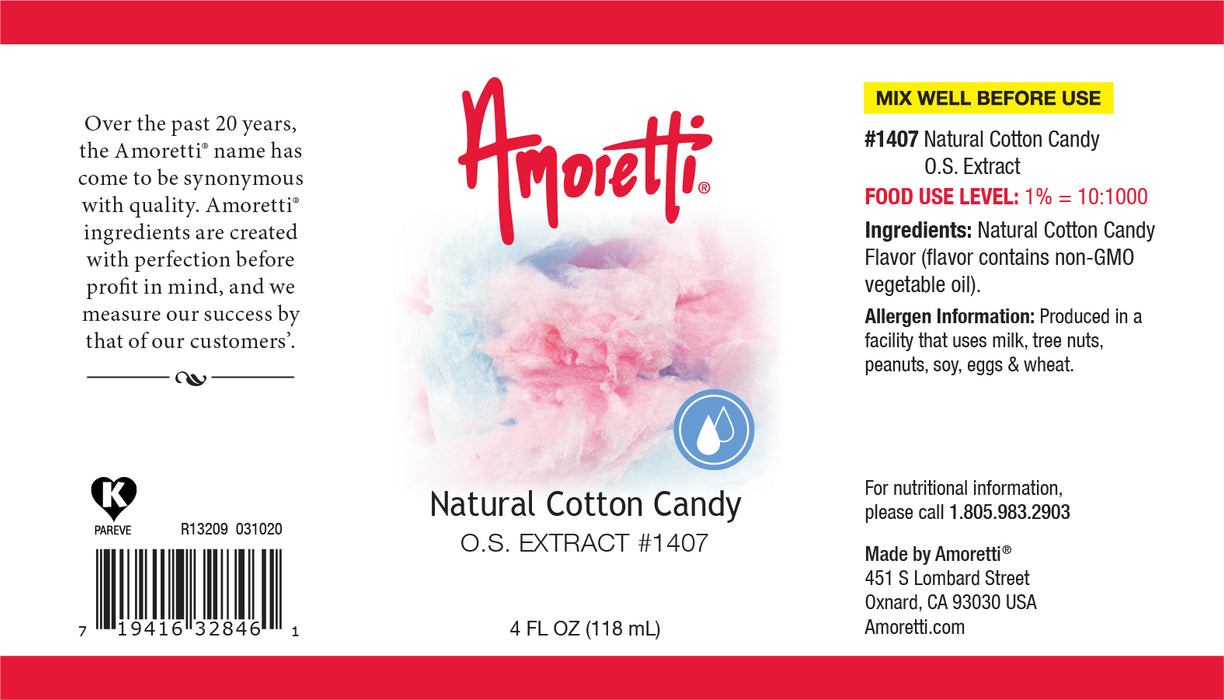 Natural Cotton Candy Extract Oil Soluble