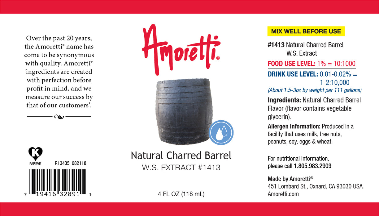 Natural Charred Barrel Extract Water Soluble
