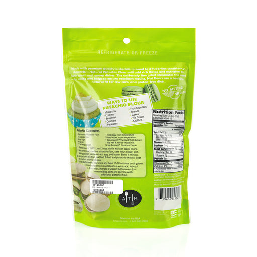 Amoretti’s Natural Pistachio Flour is a delicious and healthy way to add a rich, nutty flavor into your recipes.