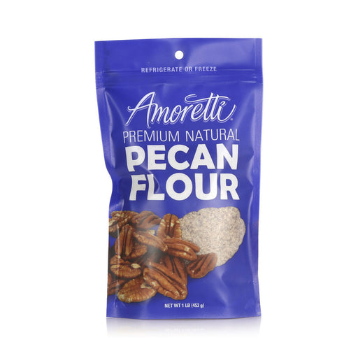 Amoretti’s Natural Pecan Flour is a delicious and healthy way to add the richness of pecans into your favorite recipes.