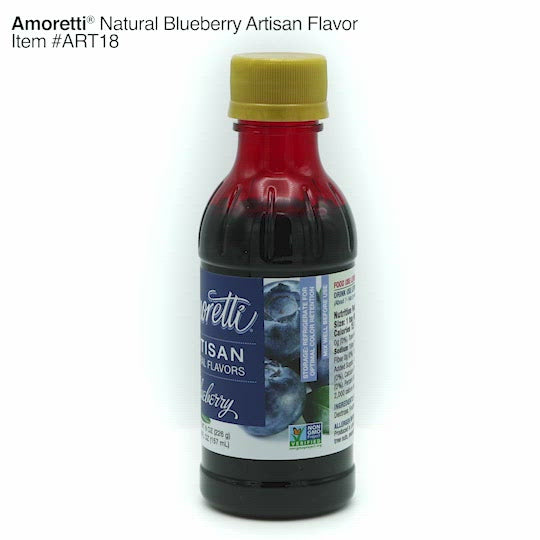 Natural Blueberry Artisan Flavor