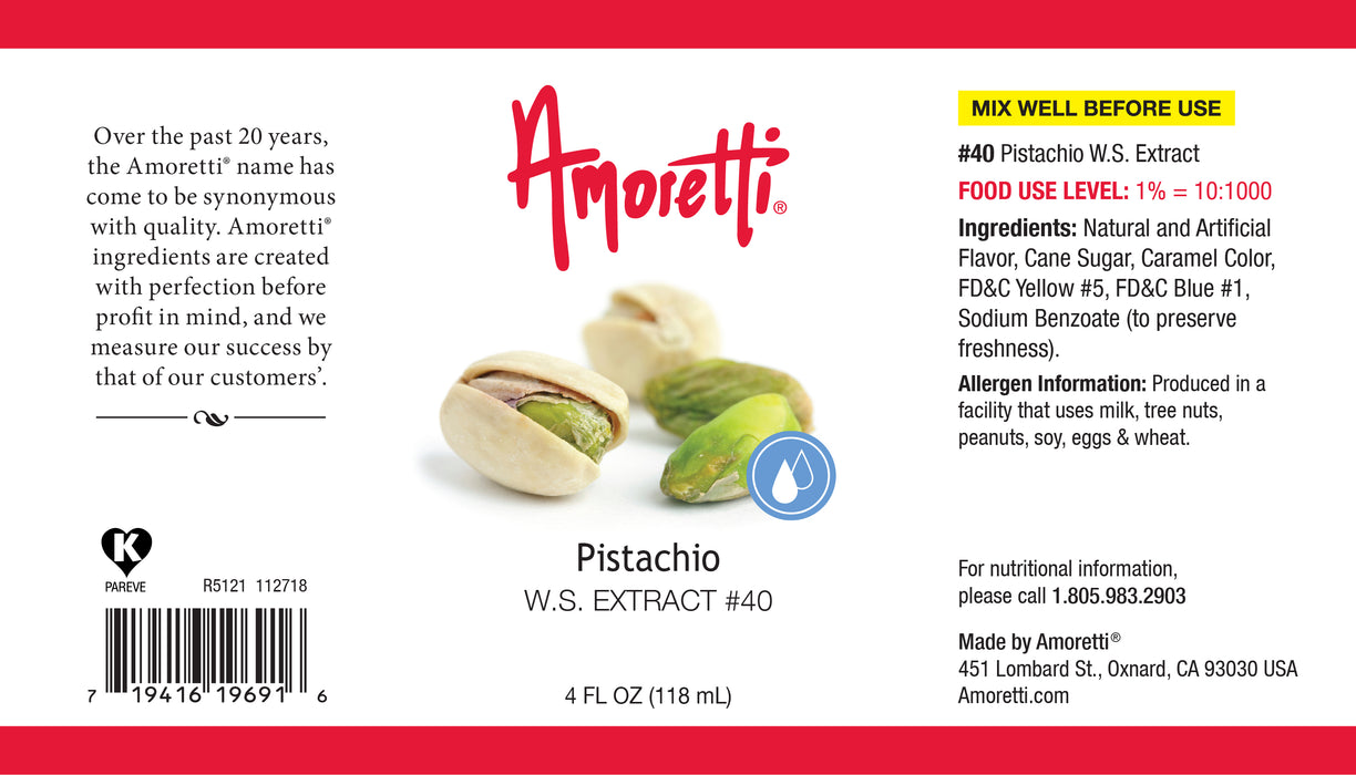 Pistachio Extract Water Soluble