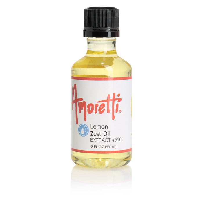 Amoretti Lemon Zest Oil Extract O.S.