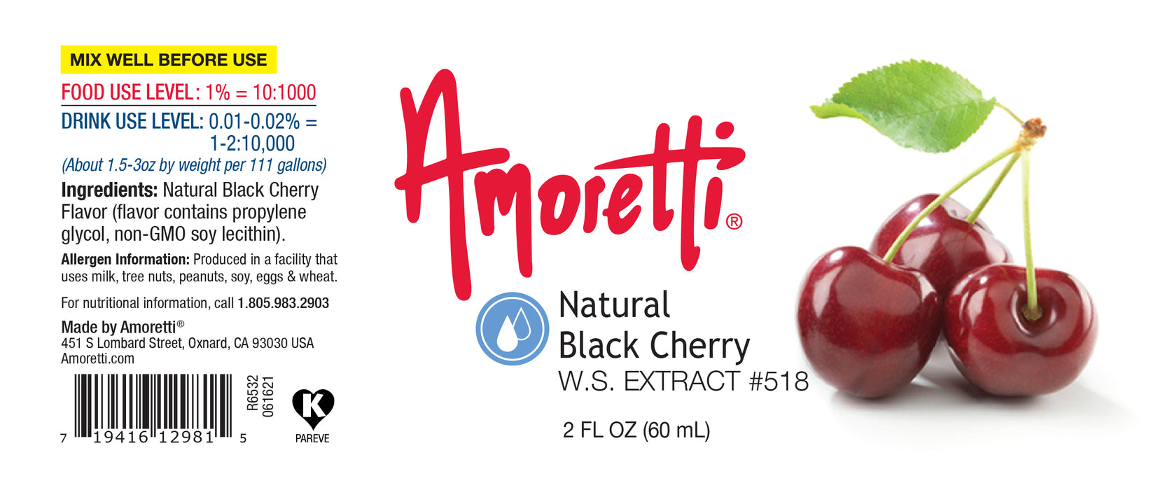 Natural Black Cherry Extract Water Soluble