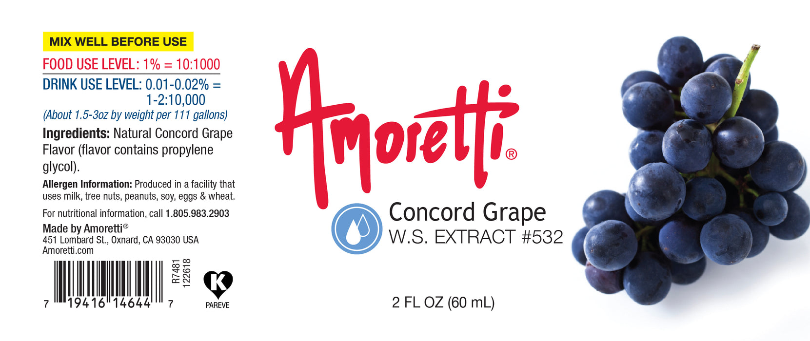 Concord Grape Extract Water Soluble