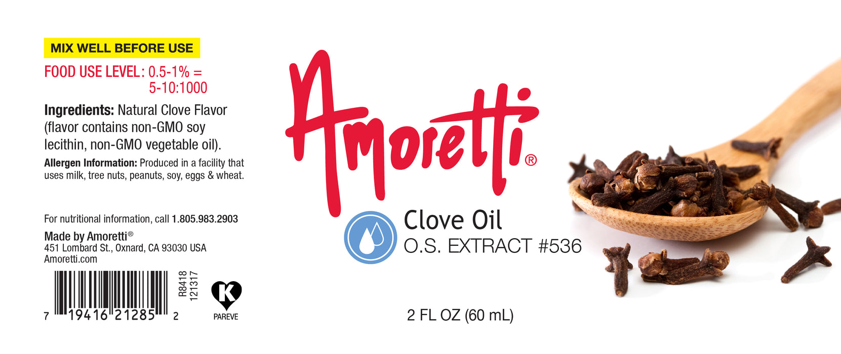 Clove Oil Extract Oil Soluble