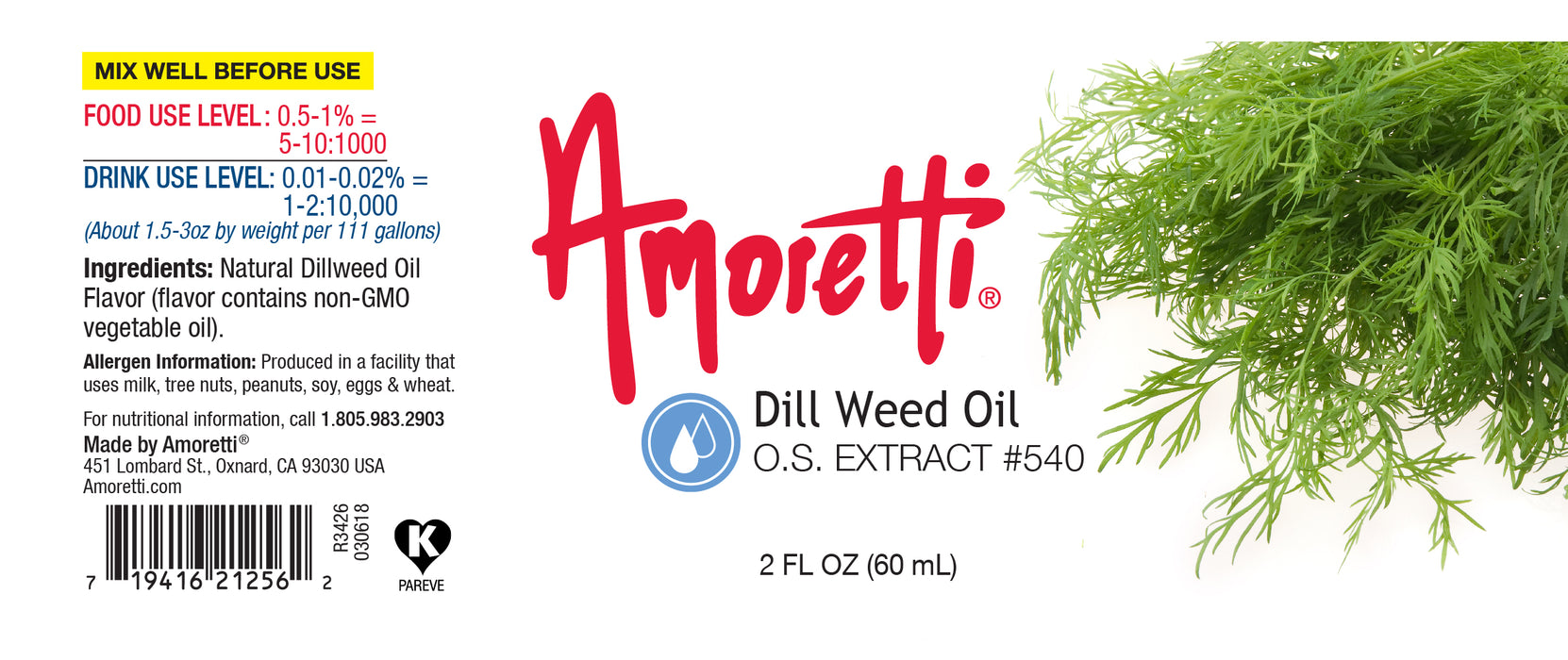 Dillweed Oil Extract Oil Soluble