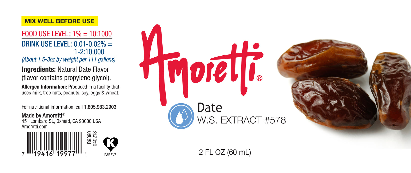 Date Extract Water Soluble