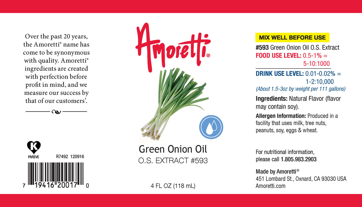 Green Onion Oil Extract Oil Soluble