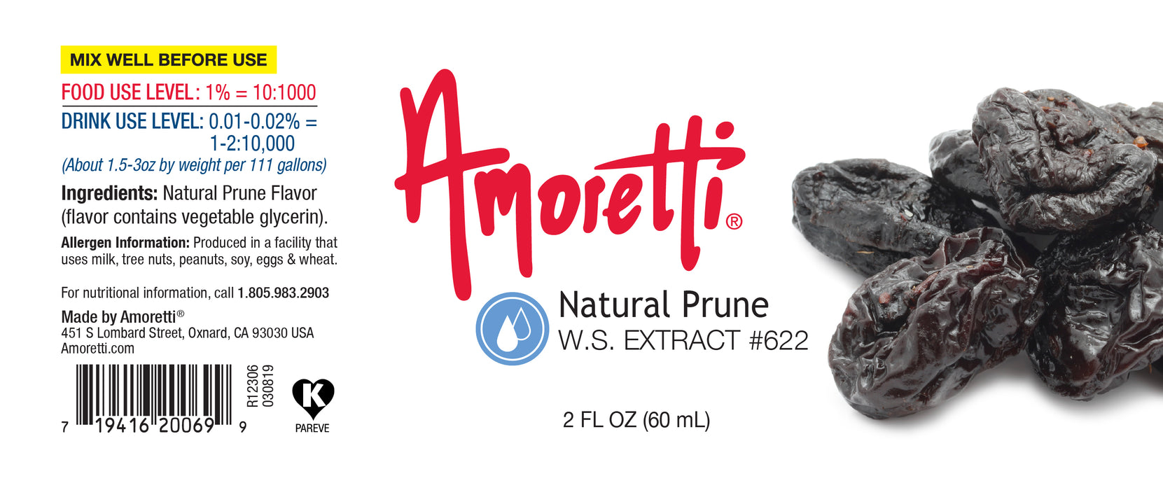 Natural Prune Extract Water Soluble