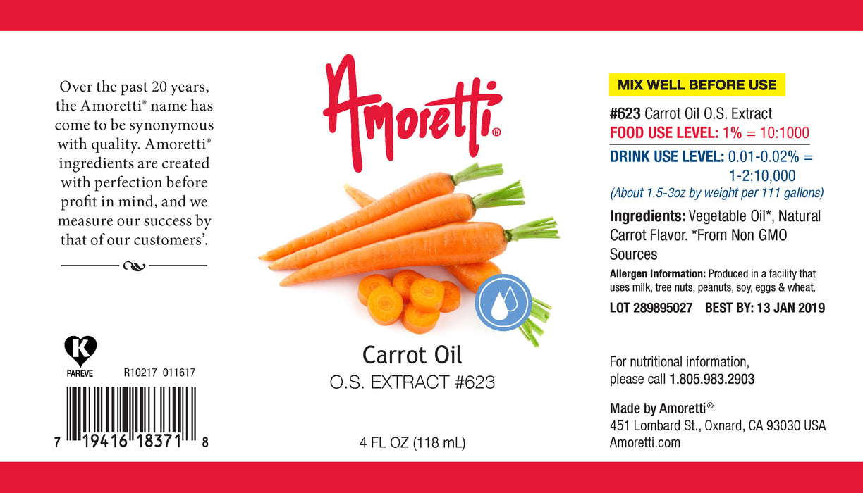 Carrot Oil Extract Oil Soluble