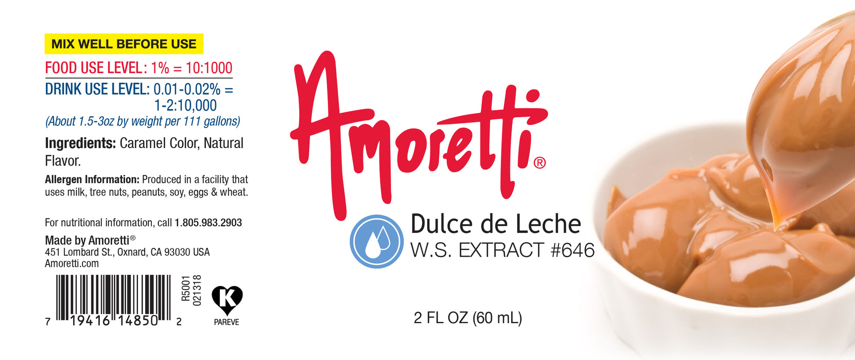 Dulce de Leche Extract Water Soluble