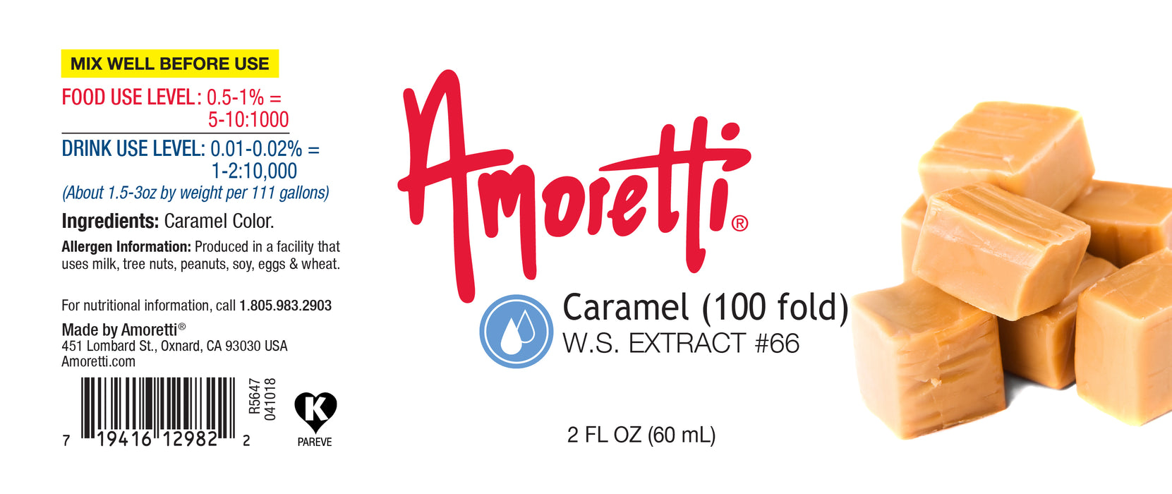 Caramel Extract Water Soluble (100 fold)
