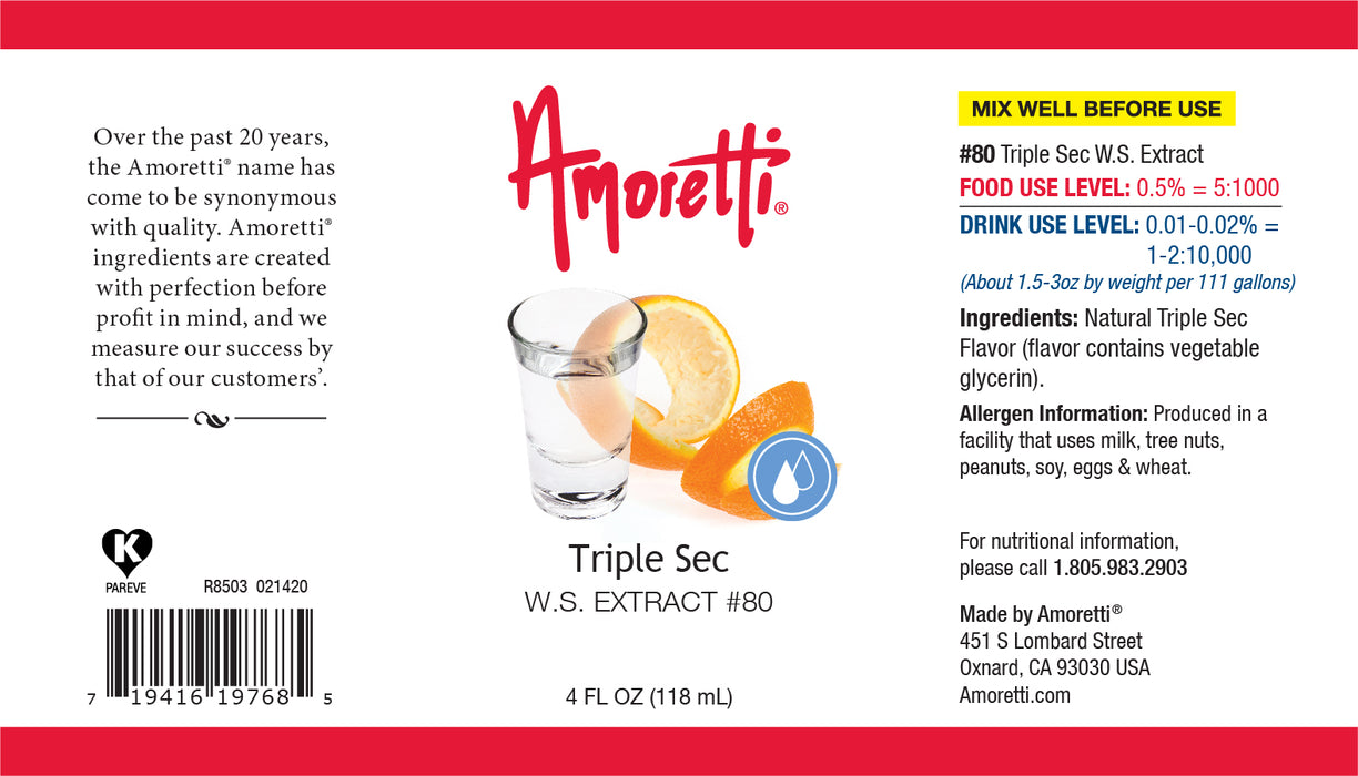 Triple Sec Extract Water Soluble