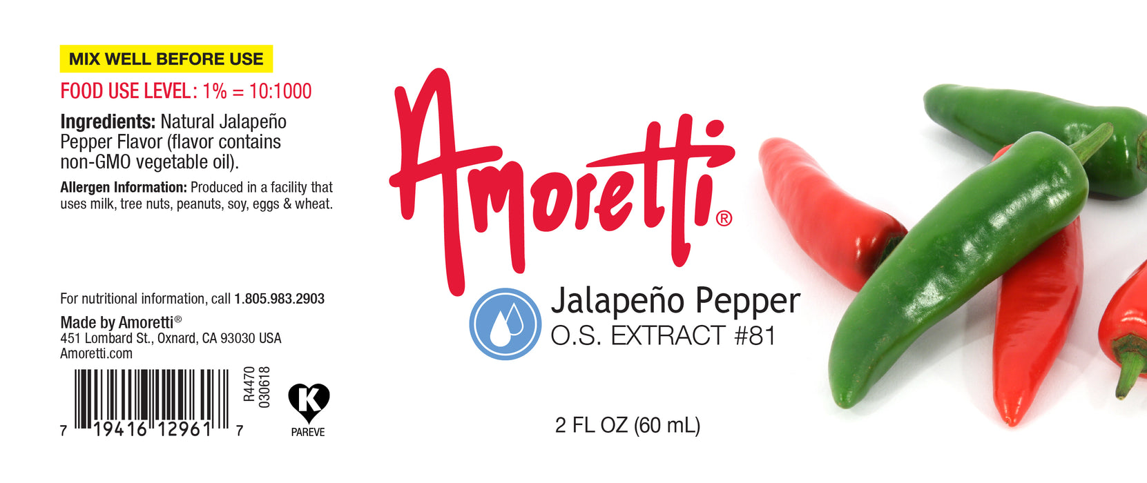 Jalapeno Pepper Extract Oil Soluble