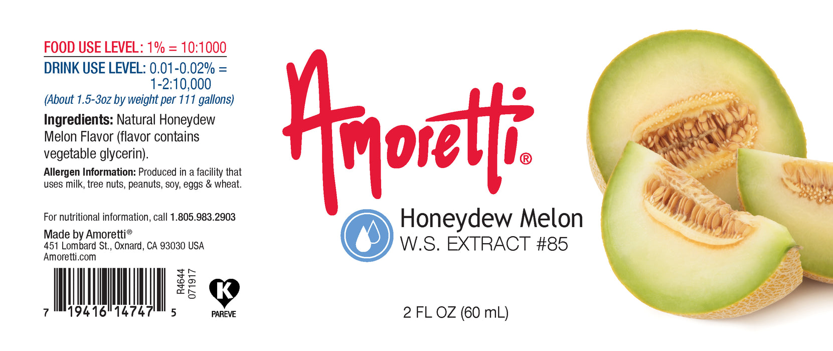 Honeydew Melon Extract Water Soluble