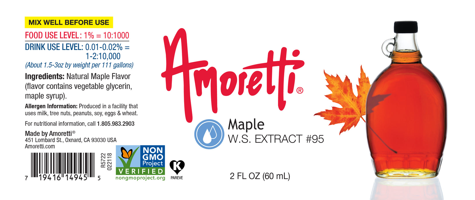 Maple Extract Water Soluble