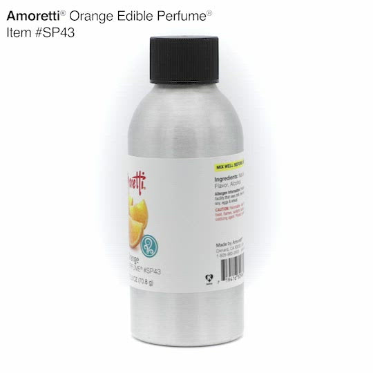 Orange Edible Perfume Spray