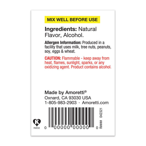 Amoretti Bourbon Whiskey Edible Perfume Spray