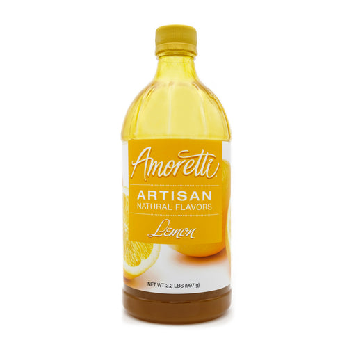 Amoretti’s Natural Lemon Artisan is the best way to brighten up your recipes with a bold citrus flavor.