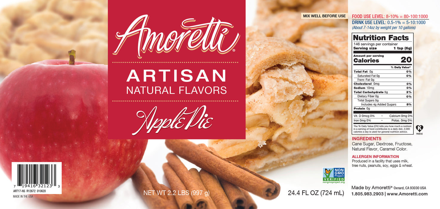 Natural Apple Pie Artisan Flavor