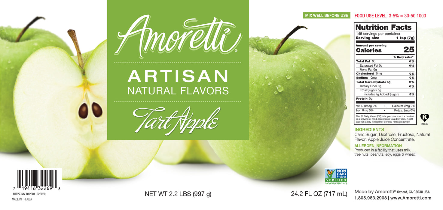 Natural Tart Apple Artisan Flavor