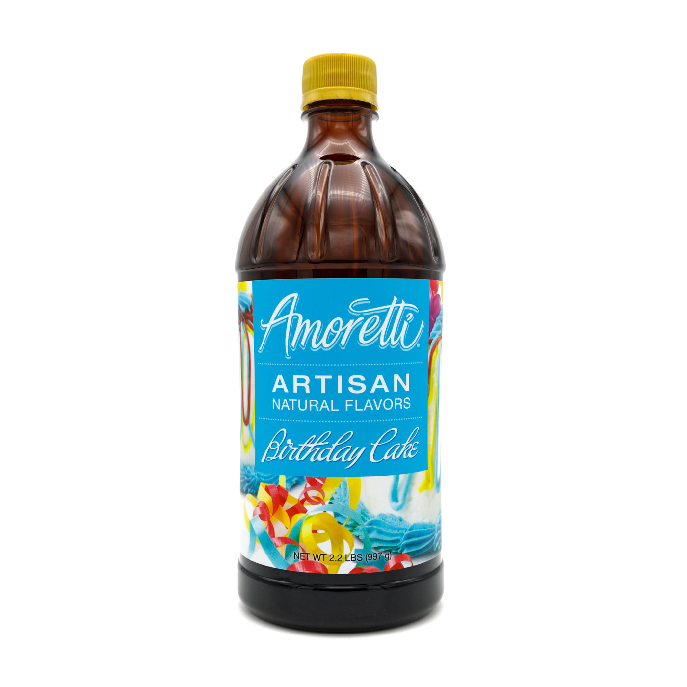 Amoretti’s Natural Birthday Cake Artisan offers a comforting escape to childhood with the nostalgic flavor of vanilla birthday cake.