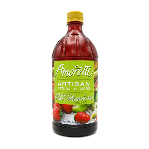 Natural Wild Strawberry Rhubarb Artisan Flavor
