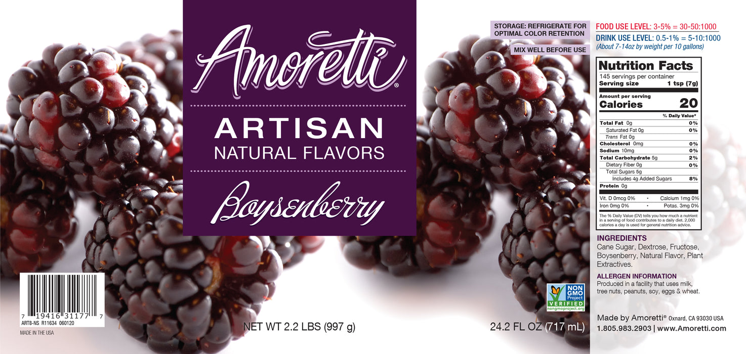 Natural Boysenberry Artisan Flavor
