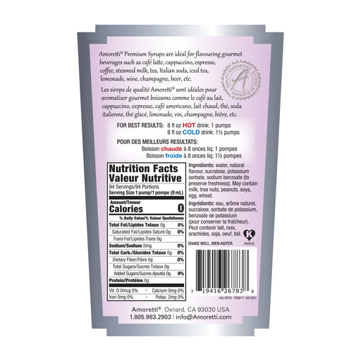 Sugar Free Peach Flavoring