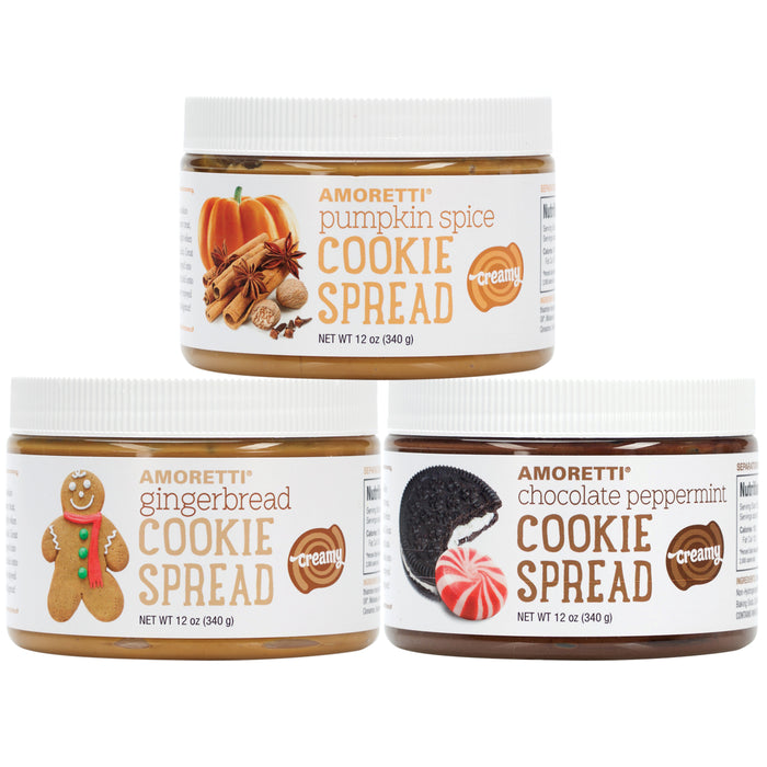 Holiday Cookie Spreads 3 Pack
