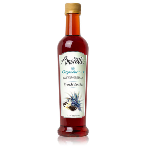 Amoretti Organolicious French Vanilla Flavored Blue Agave Nectar