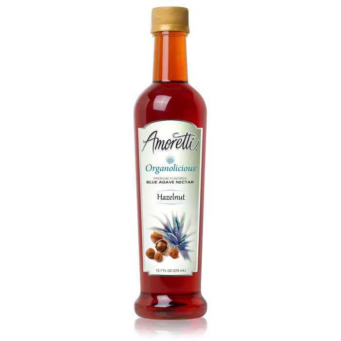 Amoretti Organolicious Hazelnut Flavored Blue Agave Nectar