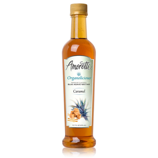 Amoretti Organolicious Caramel Flavored Blue Agave Nectar