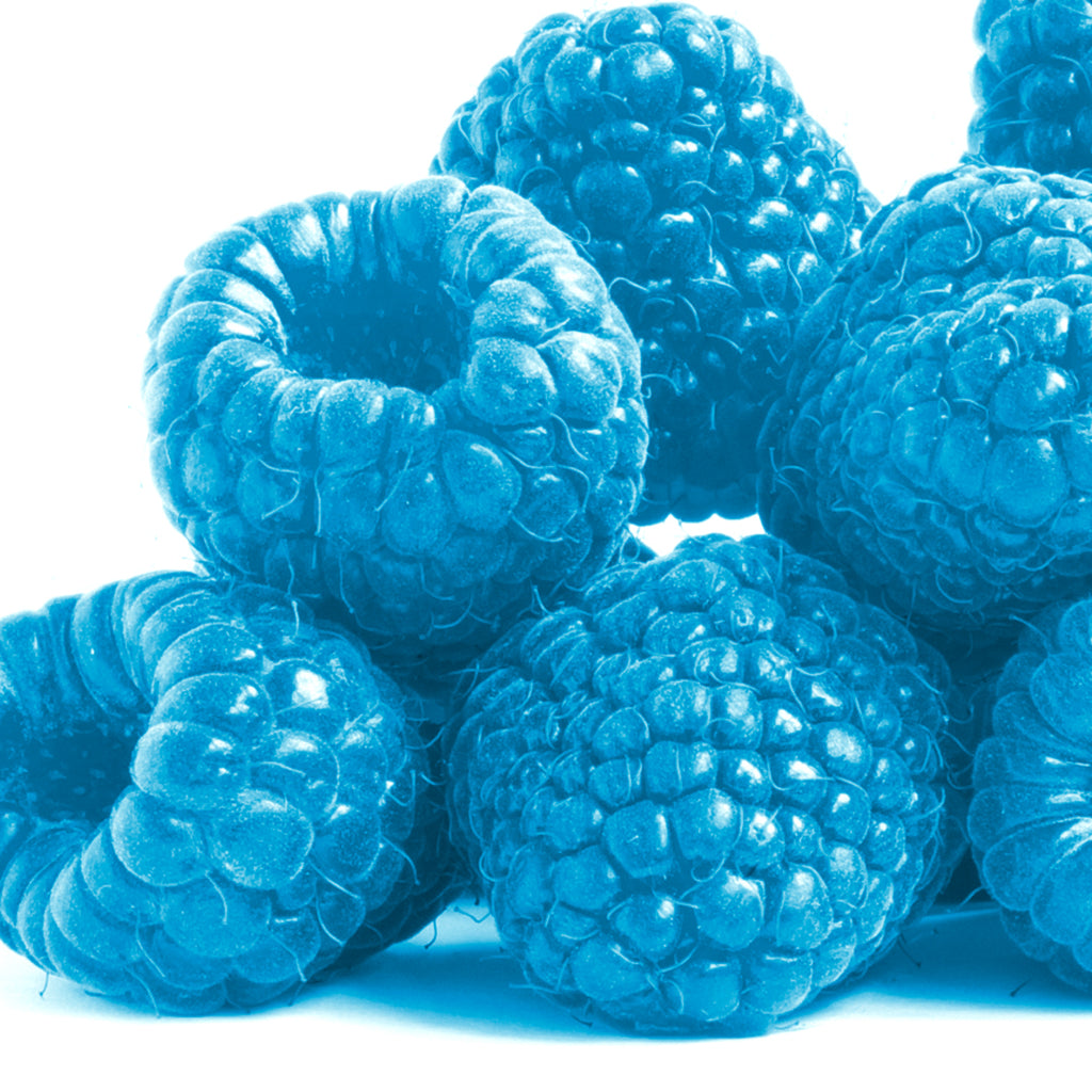 Blue Raspberries Real Fruit
