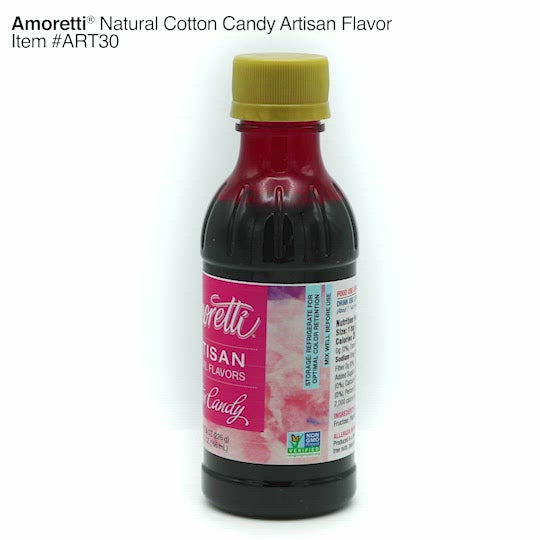 Natural Cotton Candy Artisan Flavor