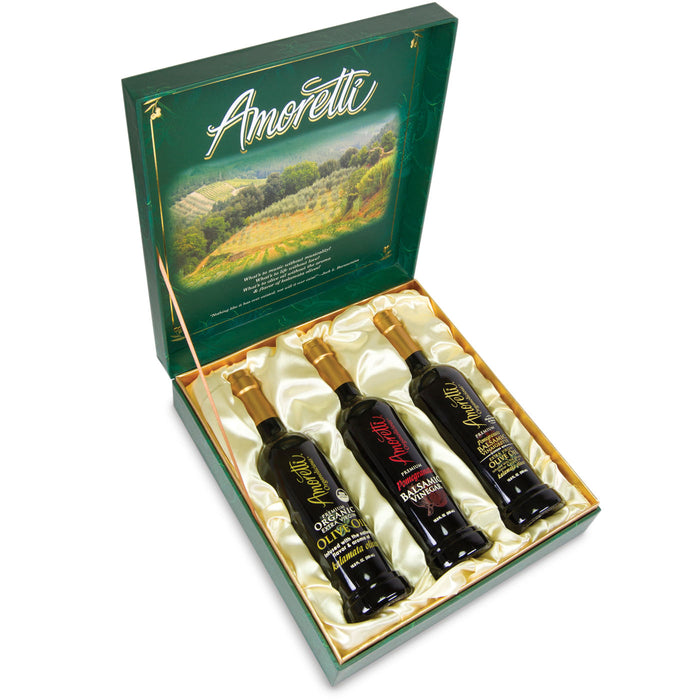 Amoretti Premium Olive Oil Trio Gift Set